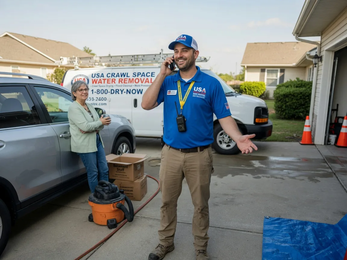 Crawl Space Water Removal Jonesville, NC FAQs